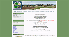 Desktop Screenshot of cityofsublimity.org